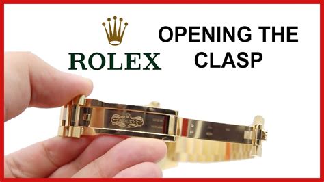 how do you open a rolex